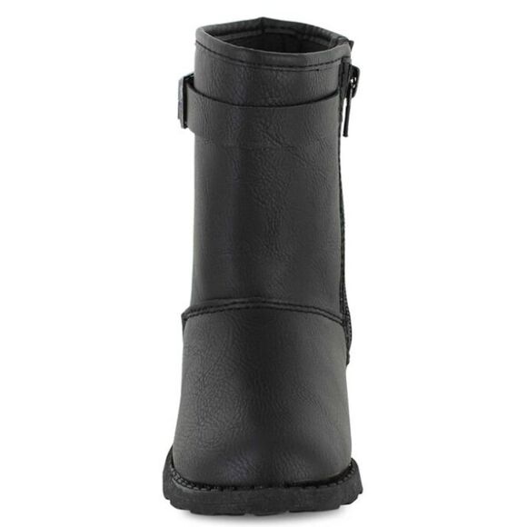 Carter's Lady Black Buckle Toddler boots size 8 Brand new with tags - Picture 3 of 4